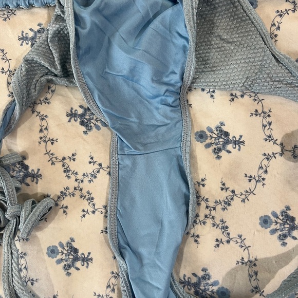 Frankie’s Bikinis | Sparkle Blue Bikini Set - Picture 5 of 5